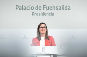 La consejera portavoz del Gobierno de Castilla-La Mancha, Esther Padilla.
