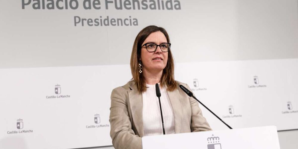 La consejera portavoz del Gobierno de Castilla-La Mancha, Esther Padilla.