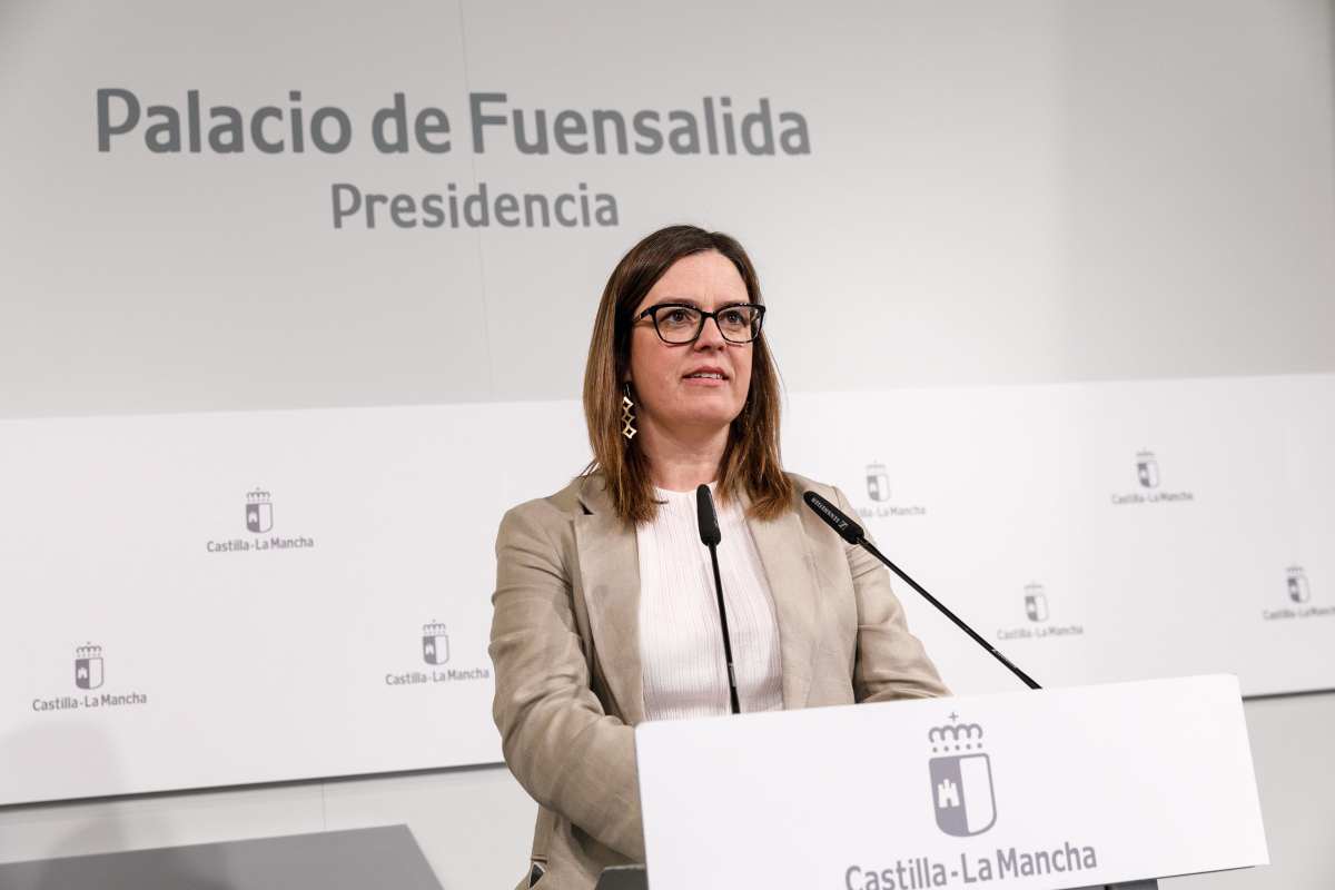 La consejera portavoz del Gobierno de Castilla-La Mancha, Esther Padilla.