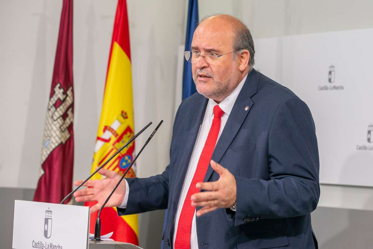 El vicepresidente primero de Castilla-La Mancha, José Luis Martínez Guijarro.
