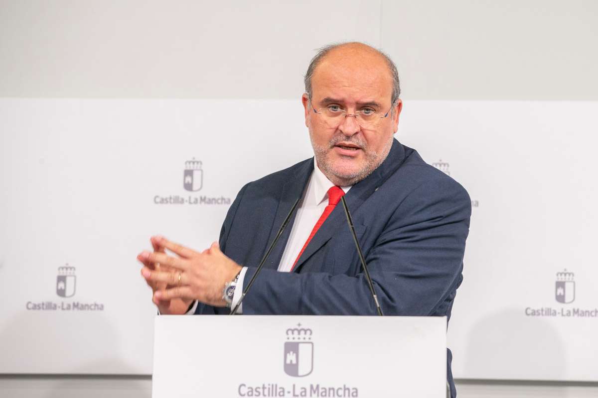 El vicepresidente de Castilla-La Mancha, José Luis Martínez Guijarro.