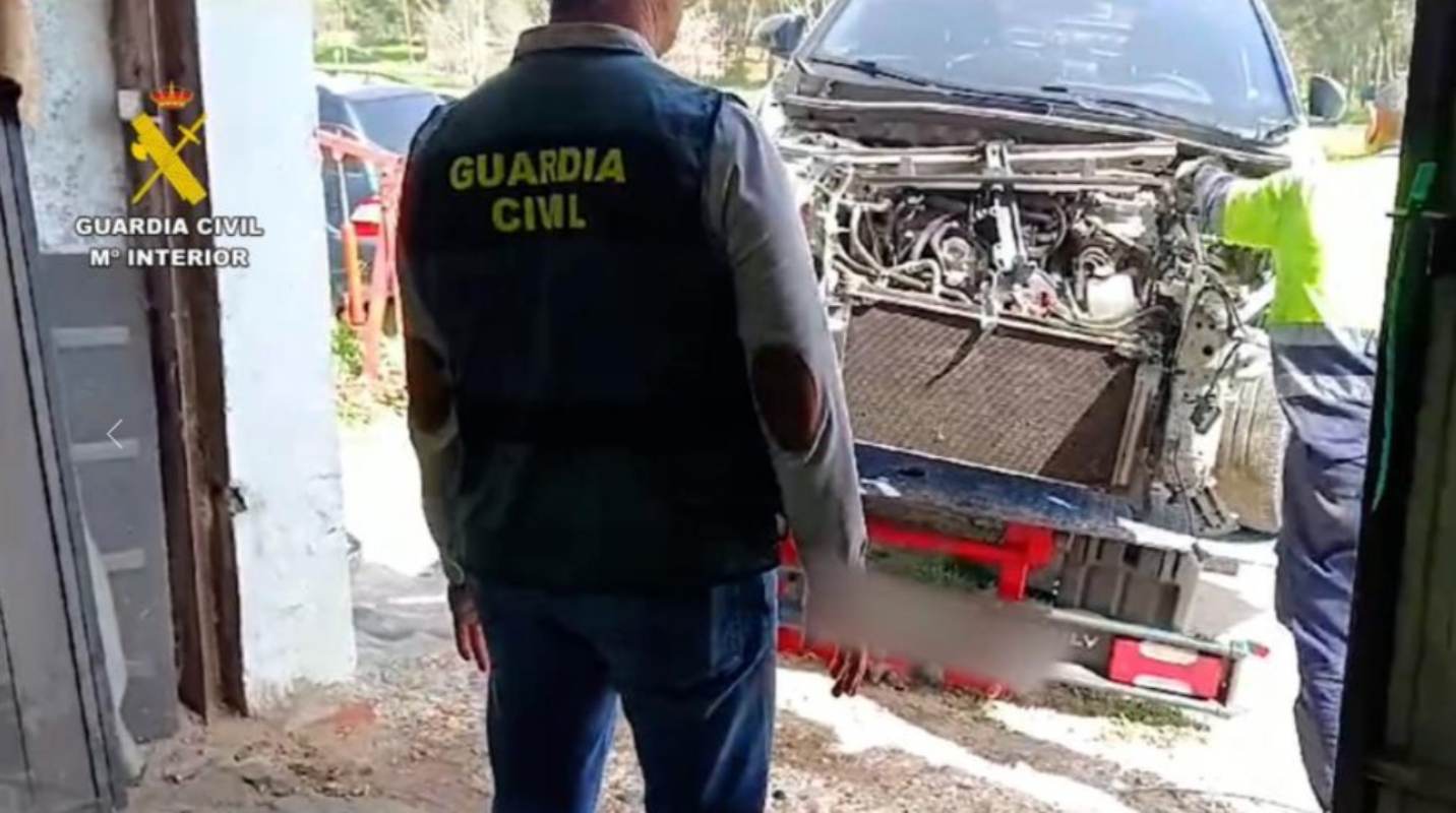 Detalle de la operación Hoyo 13 de la Guardia Civil.