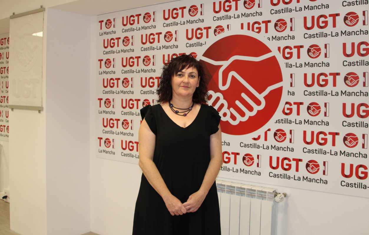La secretaria de Empleo y Política Sindical de UGT CLM, Isabel Carrascosa.