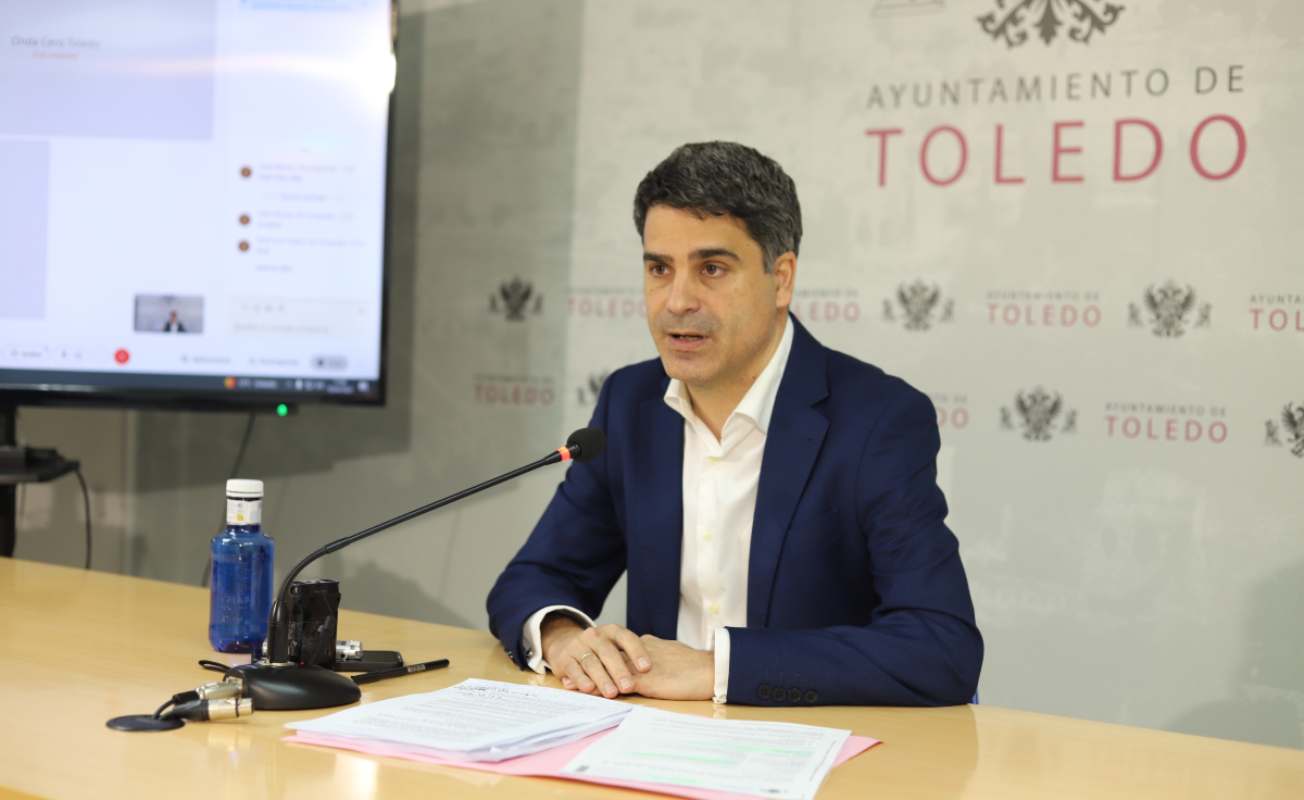 La portavoz del Gobierno local de Toledo, Juanjo Alcalde.