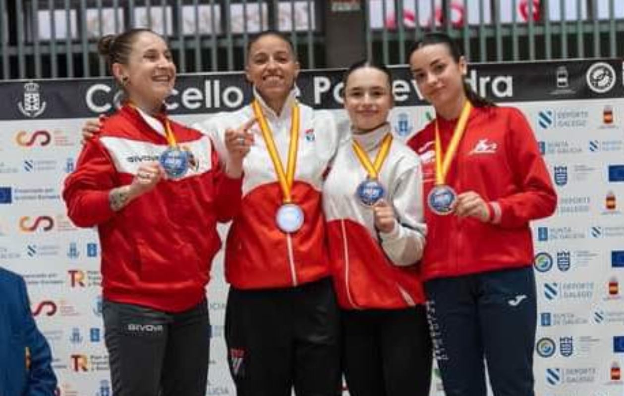 Alba Rey, bronce en -50 kilos.