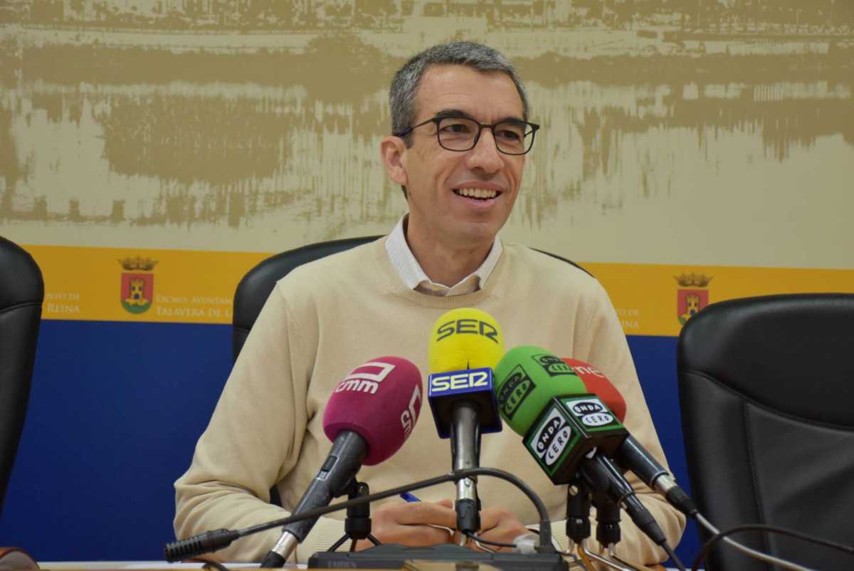 El portavoz del grupo municipal socialista de Talavera, Luis Enrique Hidalgo.