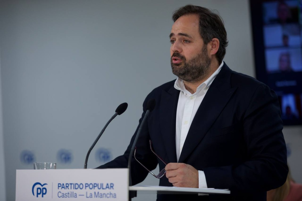 Paco Núñez, en el Comité de Dirección del PP de CLM celebrado en Toledo.