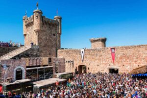 Foto del castillo de Oropesa. Foto: Rebeca Arango.