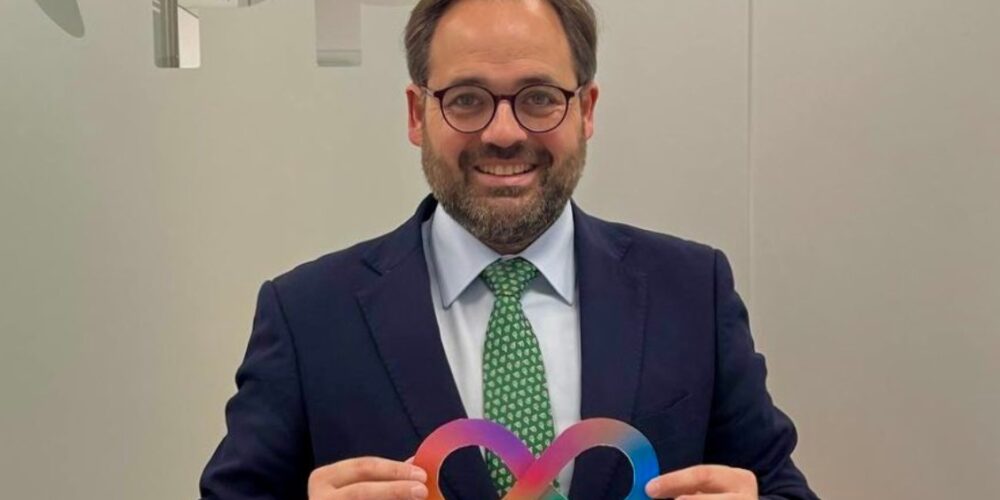 Paco Núñez´, abogando por la integración en el Día Mundial del Autismo.