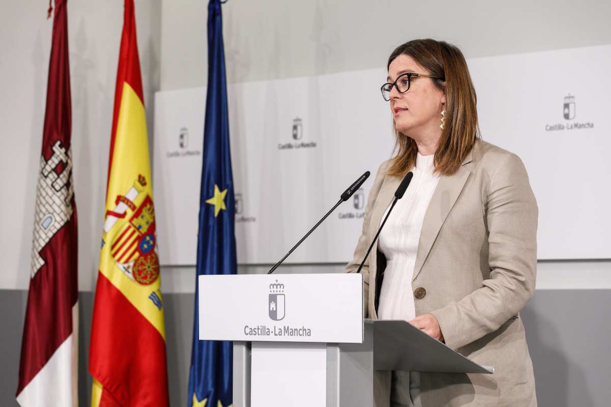 La consejera portavoz del Gobierno de Castilla-La Mancha, Esther Padilla.