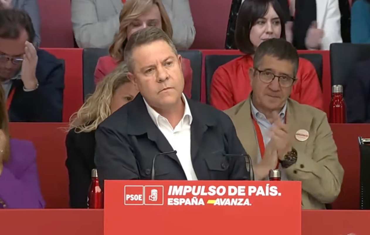 El presidente de Castilla-La Mancha y secretario general del PSOE de CLM, Emiliano García-Page.