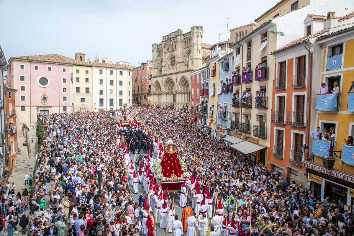 Semana Santa de Cuenca 2024, la que menos procesiones ha tenido desde 2013.