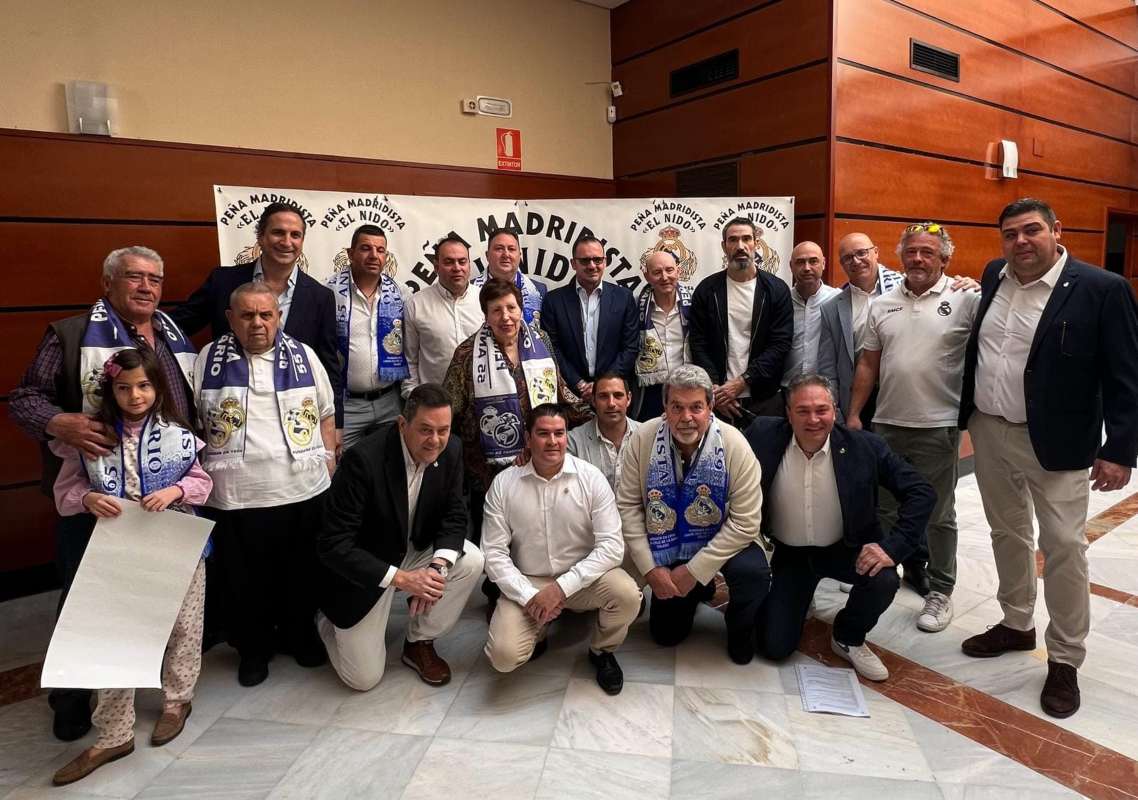 La Peña Madridista El Nido celebró un gran día. Foto: Peña Madridista El Nido.