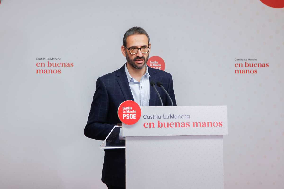 El secretario de Organización del PSOE de Castilla-La Mancha, Sergio Gutiérrez.