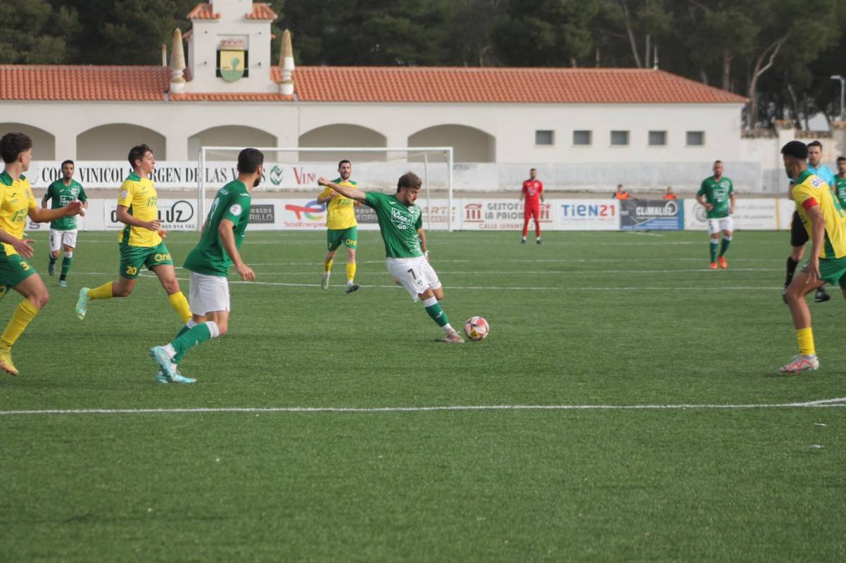 El Toledo se llevó los tres puntos de Tomelloso. Foto: CD Toledo.