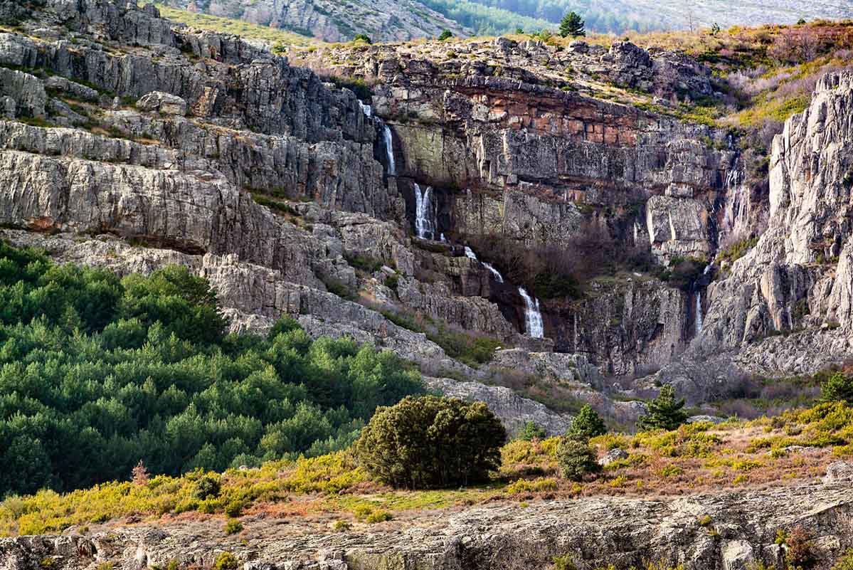 Chorrera de Despeñalagua, en Valverde de los Arroyos. Foto: Turismo de Castilla-La Mancha.