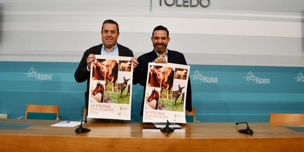 Ronera (derecha) y Segurilla presentaron la Feria Ganadera de Segurilla.