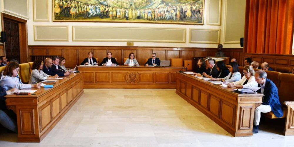 Pleno de la Diputación de Toledo.
