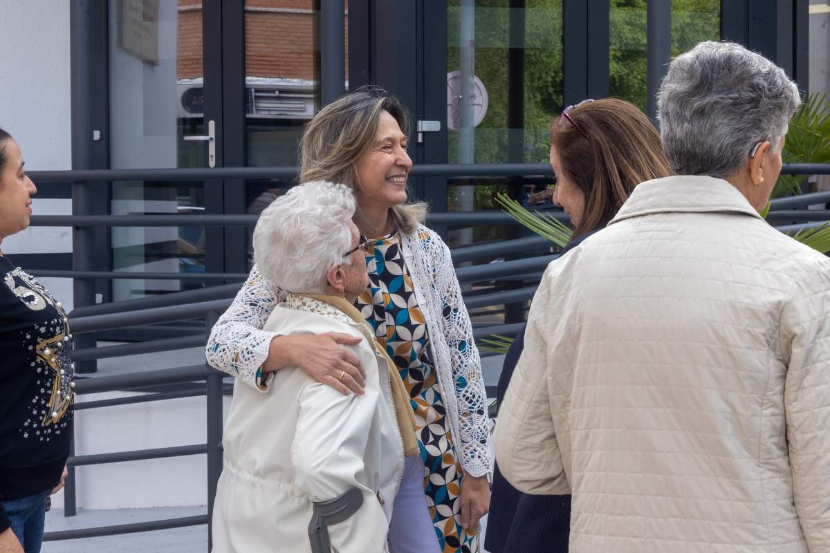 Ana Guarinos, alcaldesa de Guadalajara durante la reapertura del Centro Social de La Amistad