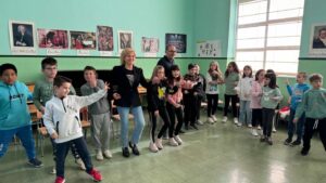 Actividades de danza llevadas a cabo en los centros educativos de la capital