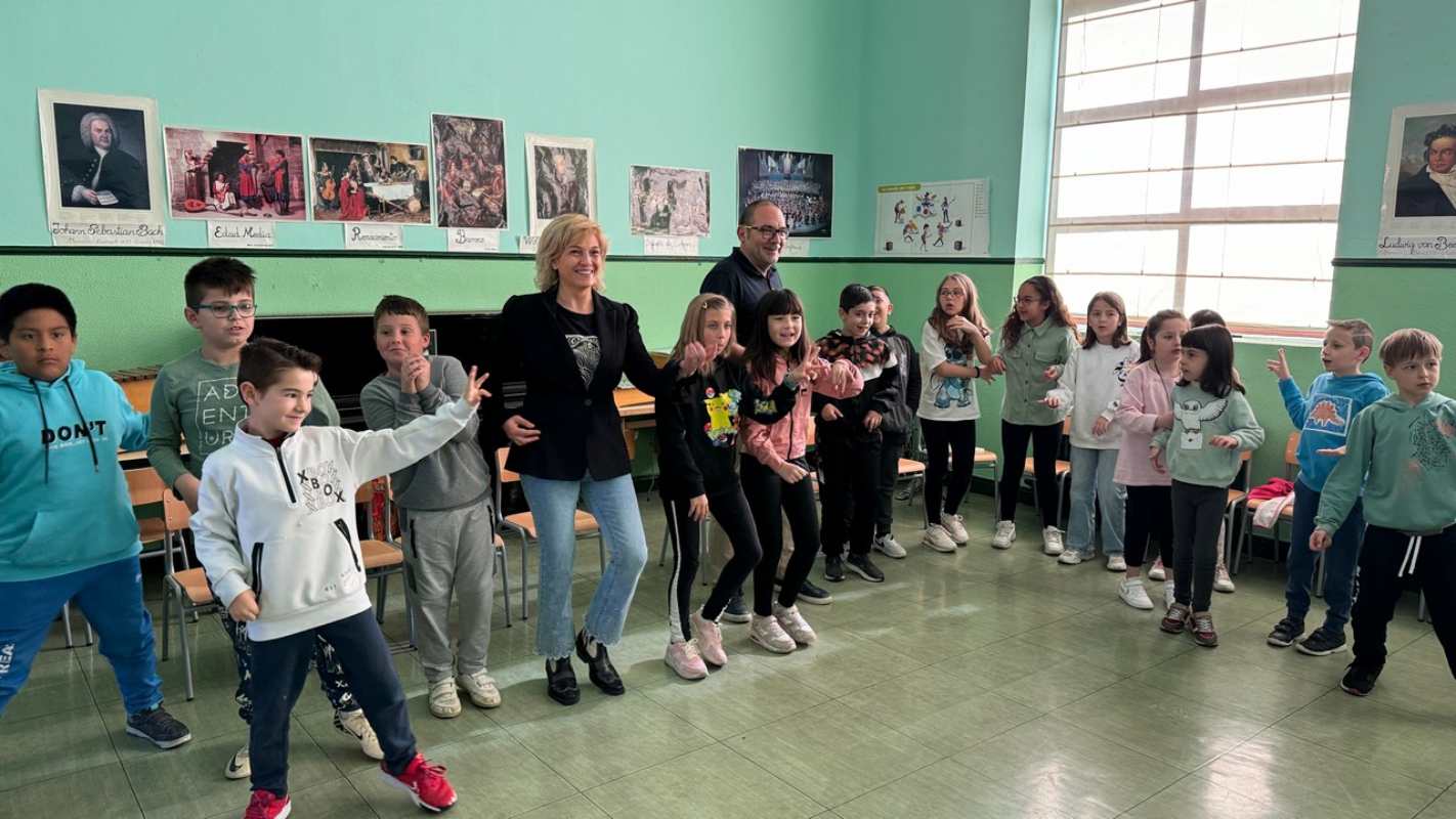 Actividades de danza llevadas a cabo en los centros educativos de la capital