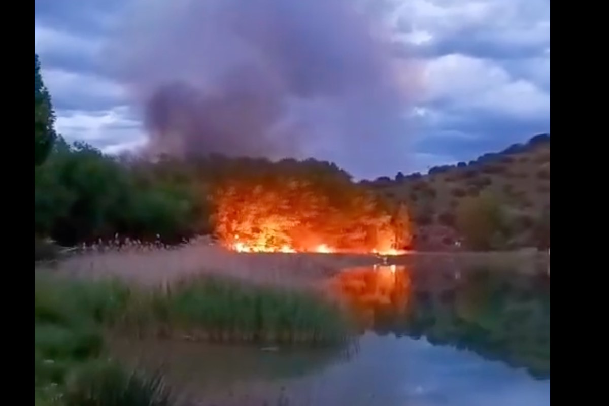 Incendio Lagunas Ruidera mayo 2024