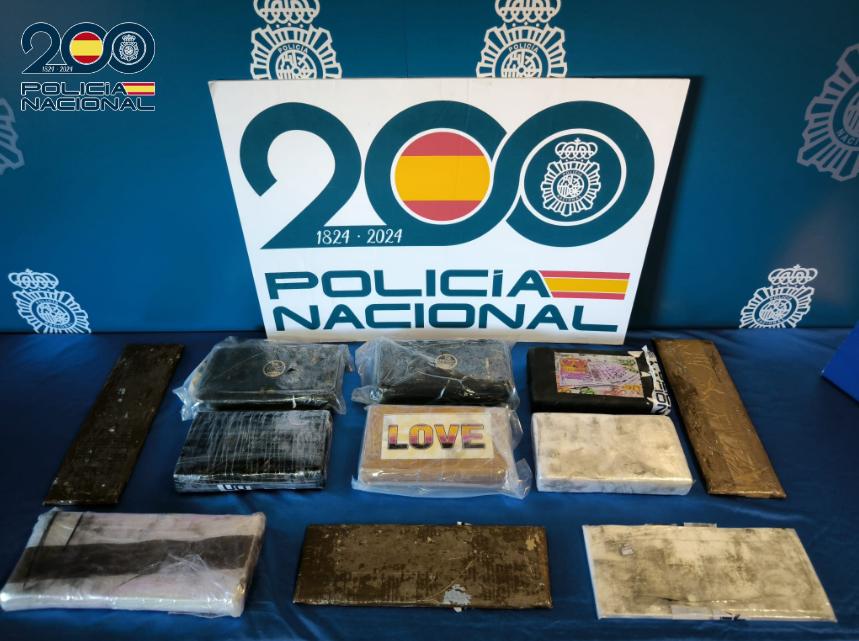 Droga incautada tras la detención del segundo cabecilla