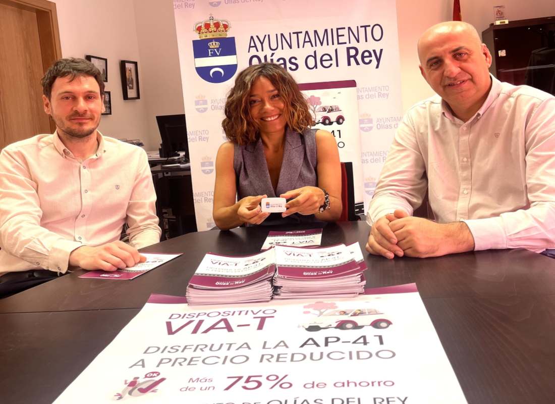 Presentación de la mejora de movilidad de los vecinos de Olías del Rey.