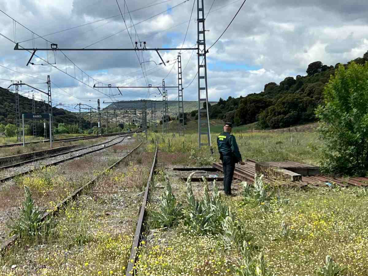 Investigados por sustraer railes de tren