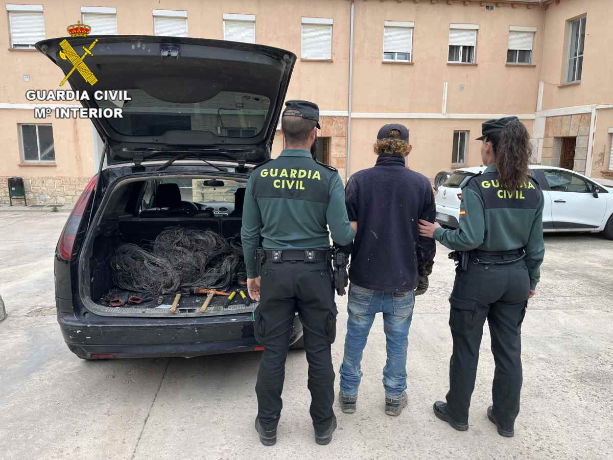 Detenido en Gajanejos (Guadalajara) por robar cable de cobre