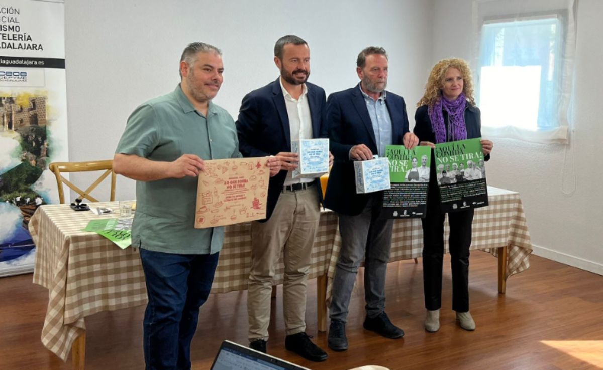 Presentación de campaña contra desperdicio alimentario en Guadalajara
