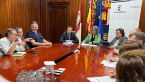Reunión de la consejera de Desarrollo Sostenible con el grupo de trabajo para la conexión Sorbe-Bornova