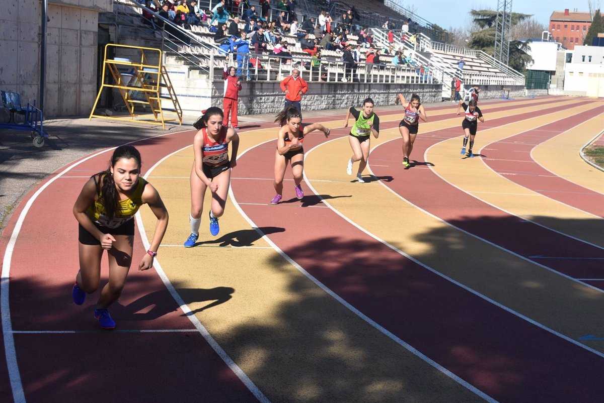 Imagen de una prueba de atletismo en Ciudad Real