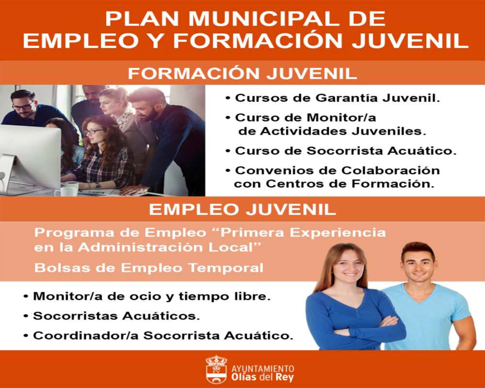 Plan de formación y empleo juvenil.