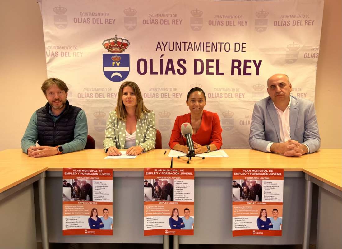 Plan de Formación y Empleo Juvenil del ayuntamiento de Olías del Rey
