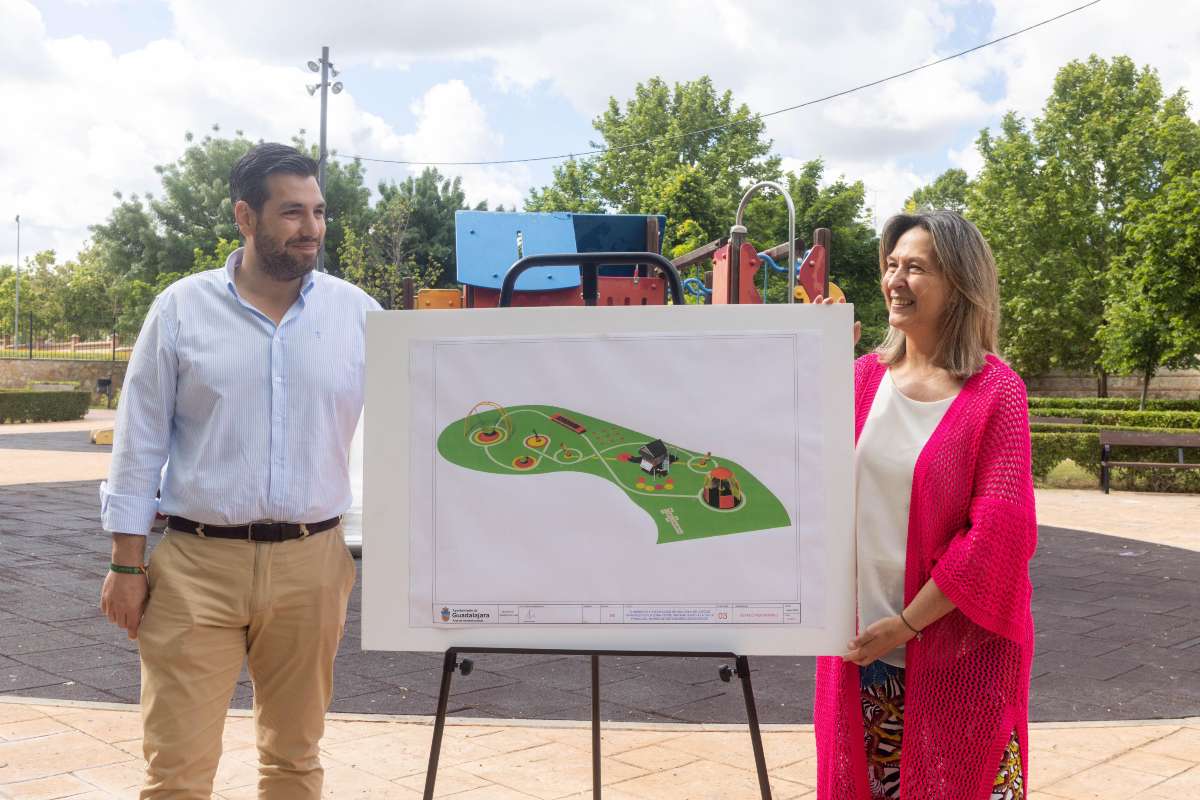 Presentación del parque infantil inclusivo de Guadalajara
