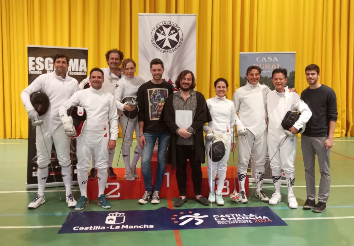 Expedición del Club Esgrima Toledo al Regional.