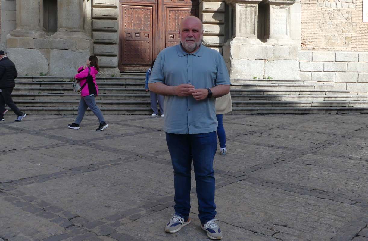 Txema Fernández, concejal de IU-Podemos en Toledo.