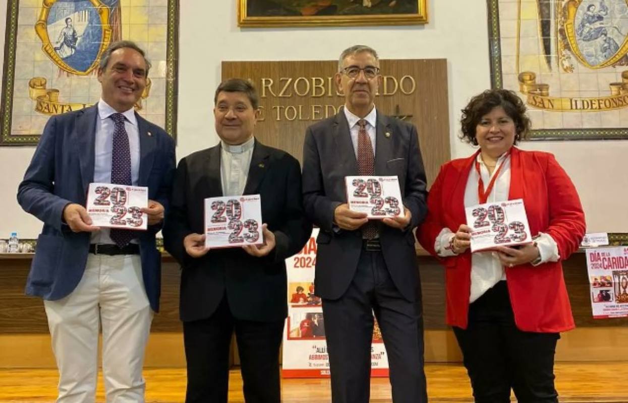 Presentación de la Memoria de Cáritas Toledo correspondiente a 2023.