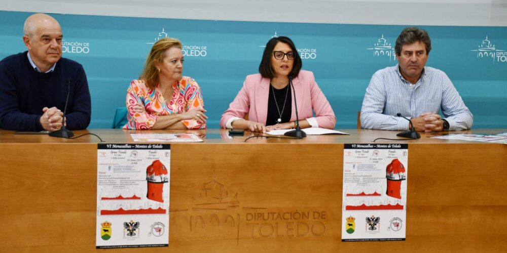 Presentación de la VI Marcha Ciclista Menasalbas-Montes de Toledo.
