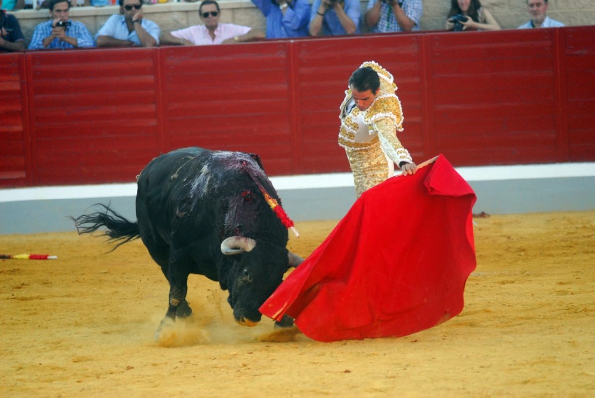 Imagen de una corrida de toros.