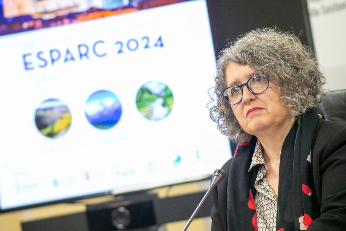 Mercedes Gómez presentó el XXII Congreso Esparc 2024.