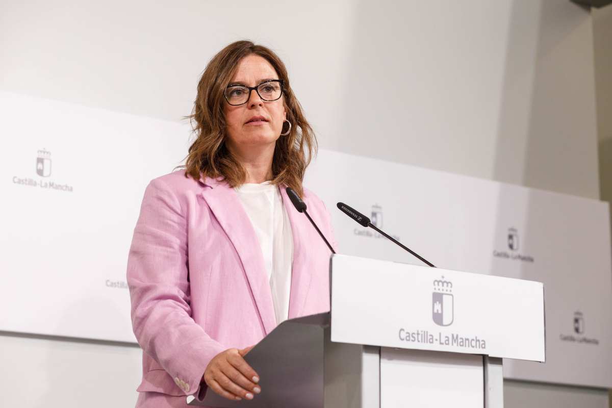 La consejera portavoz del Gobierno de Castilla-La Mancha, Esther Padilla.