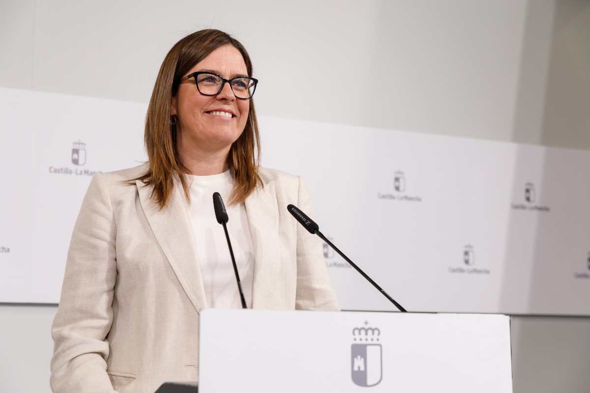 La portavoz del Gobierno de Castilla-La Mancha, Esther Padilla.