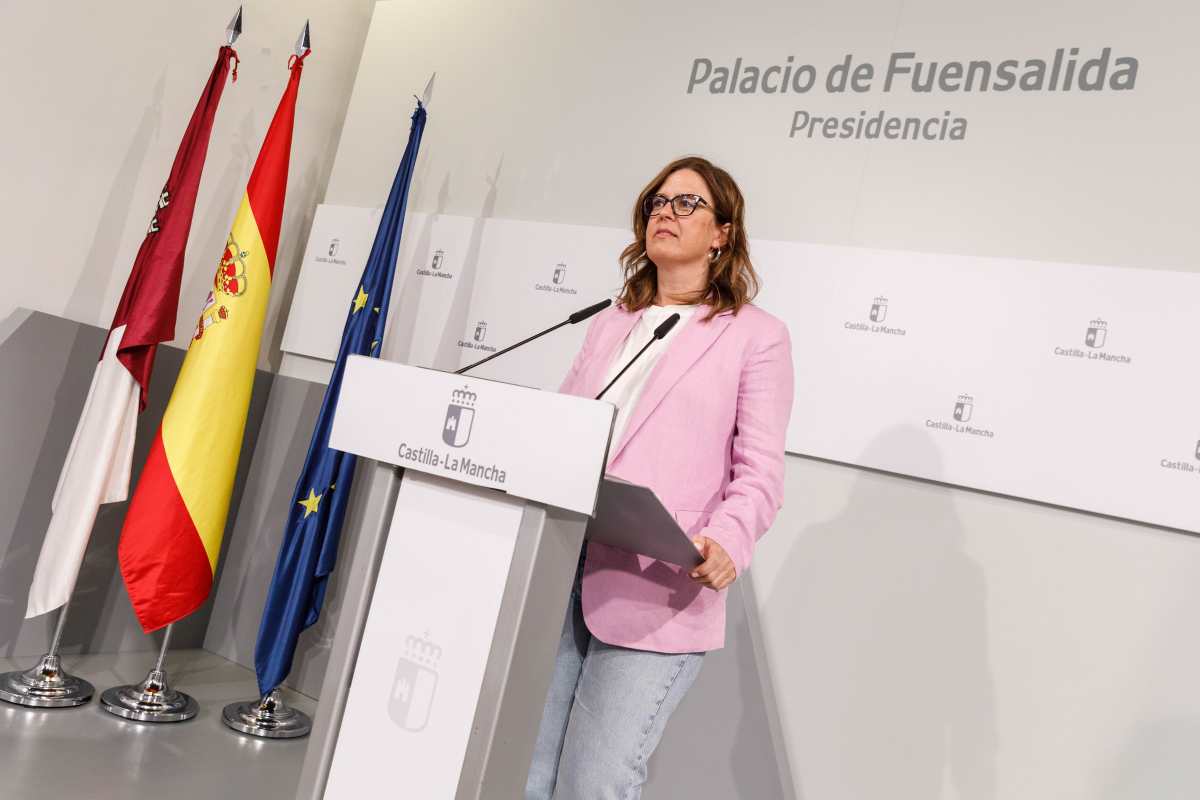 La consejera portavoz del Gobierno de Castilla-La Mancha, Esther Padilla.