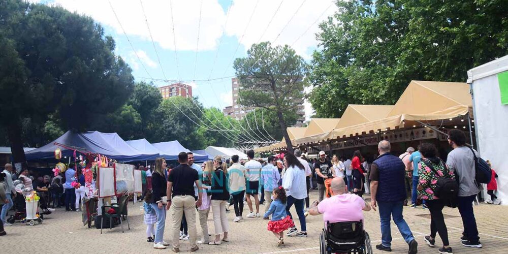 Foto de archivo de las casetas de las Ferias de San Isidro de Talavera. Foto: Rebeca Arango