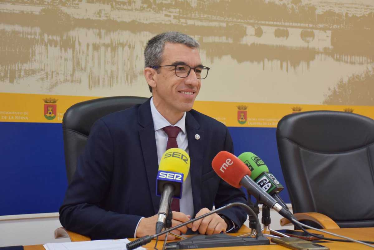 El portavoz del grupo municipal socialista en el Ayuntamiento de Talavera de la Reina, Luis Enrique Hidalgo