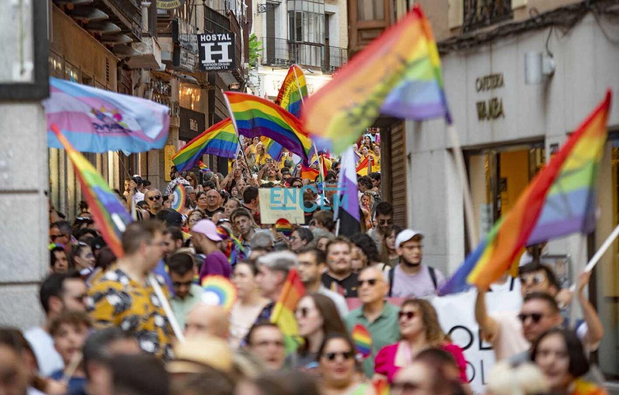 Manifestación del Orgullo en Toledo.