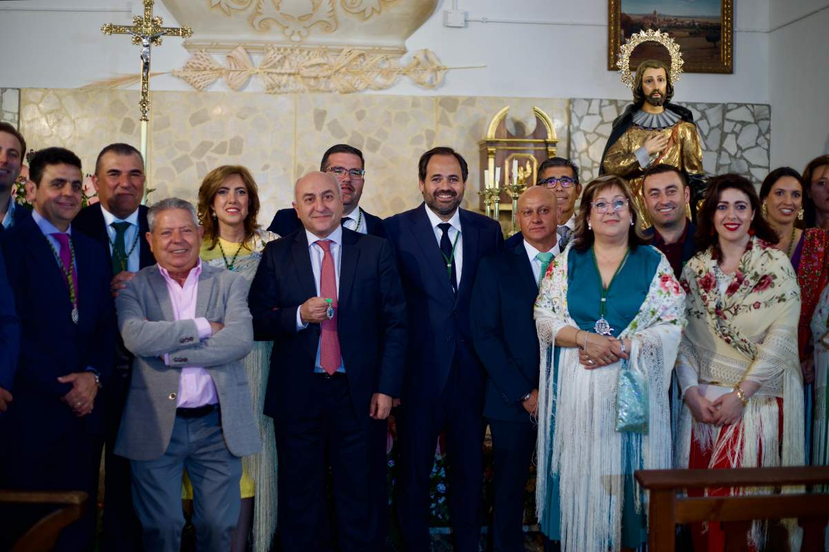 Paco Núñez. en la fiesta de San Isidro Labrador en Villarrubia de los Ojos (Ciudad Real).