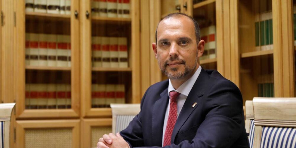 El presidente de las Cortes de Castilla-La Mancha, Pablo Bellido.